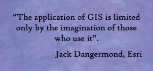 Quote on GIS Mapping